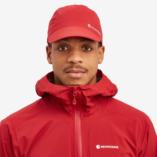 Montane Minimus Lite Waterproof Running Cap Acer Red – Montane UK