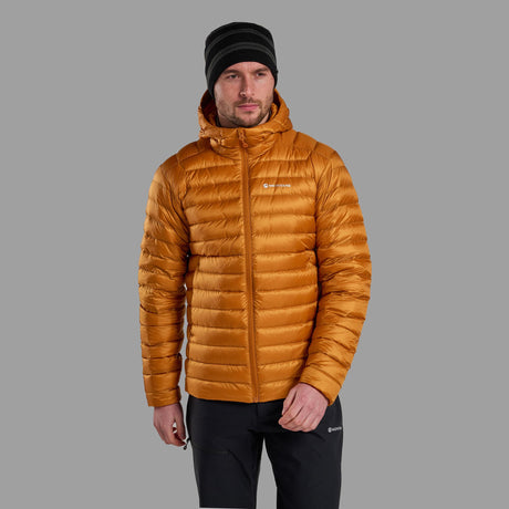 Amber Montane Men's Anti-Freeze Hooded Down Jacket Front