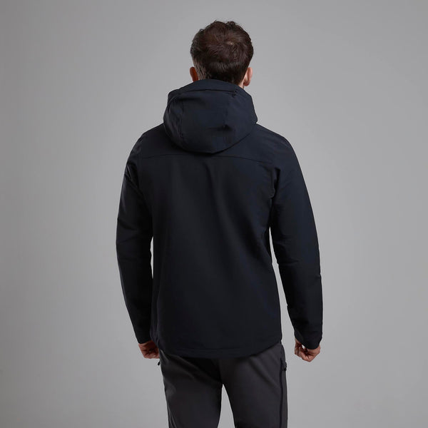 Veste Softshell pour hommes noire Vêtements