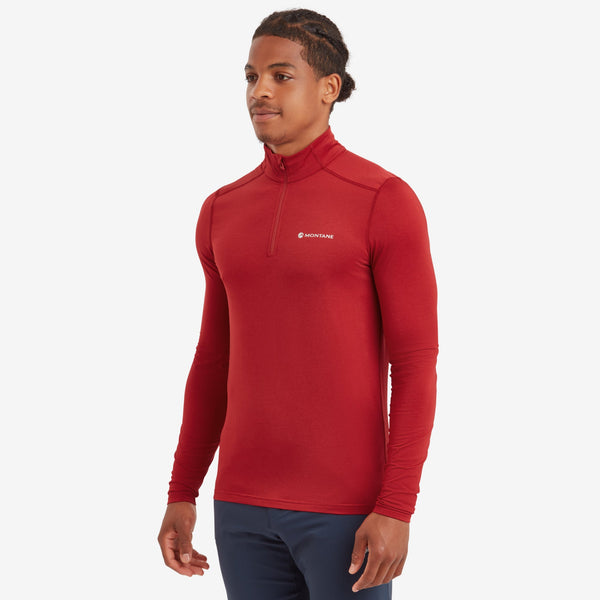 Montane Men's Dart XT Thermal Zip Neck Long Sleeved Top Montane UK