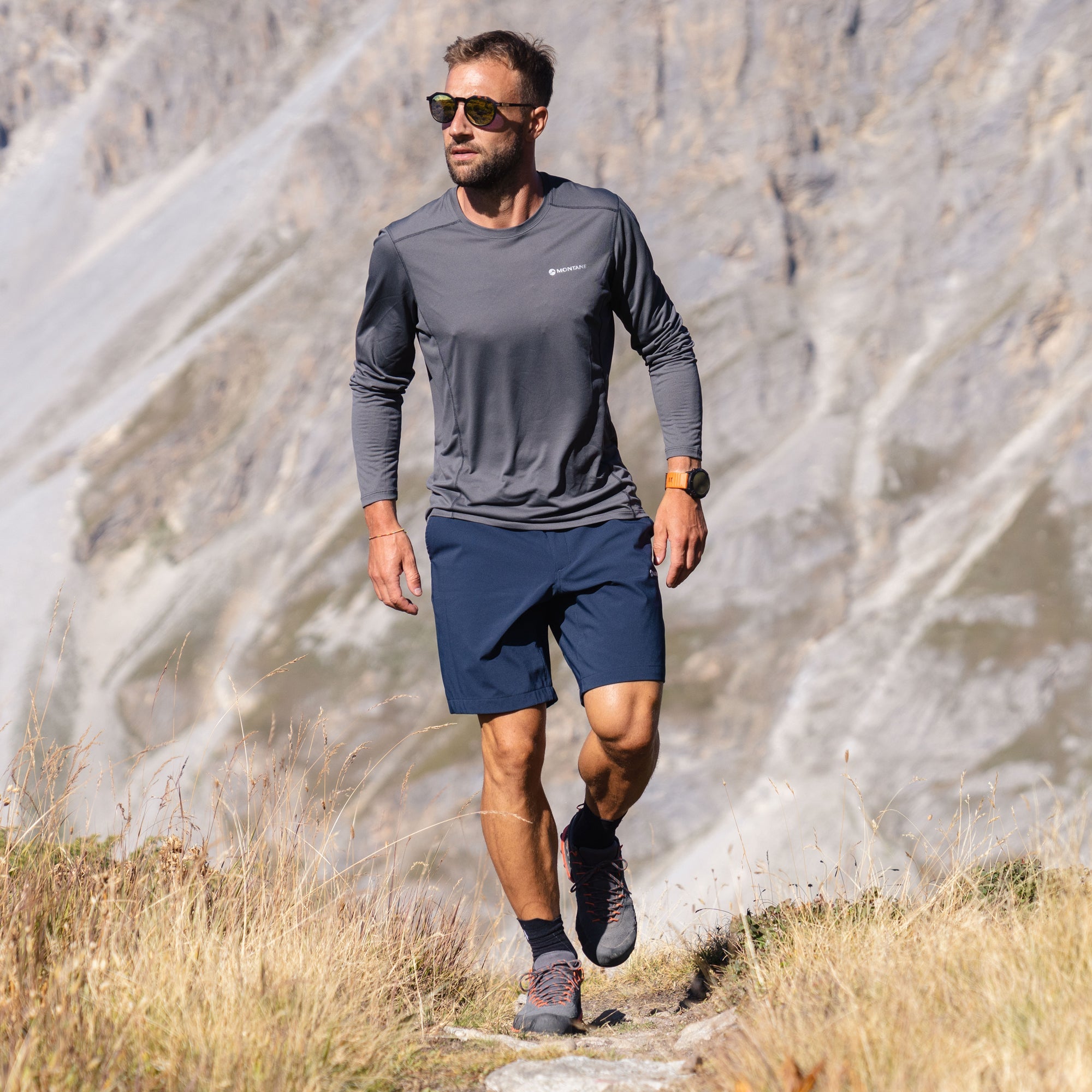 Men's Lightweight Stretch Quick Dry Travel Running Shorts – Topo