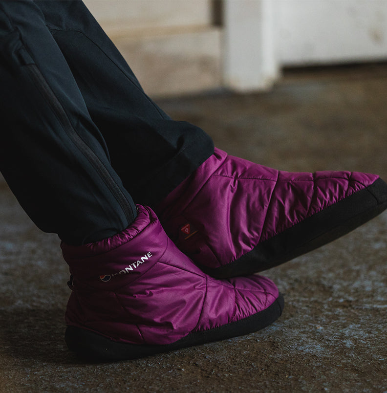 Warm Down Slippers, Booties, Hut and Camping Slippers & – Montane - UK