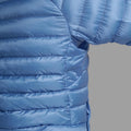 Cornflower Montane Women's Anti-Freeze Hooded Down Jacket Model 4