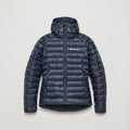 Eclipse Blue Montane Women's Anti-Freeze Hooded Down Jacket Front FAFZHECL