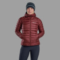 Sumac Montane Women's Anti-Freeze Hooded Down Jacket Model 3