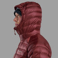Sumac Montane Women's Anti-Freeze Hooded Down Jacket Model 4