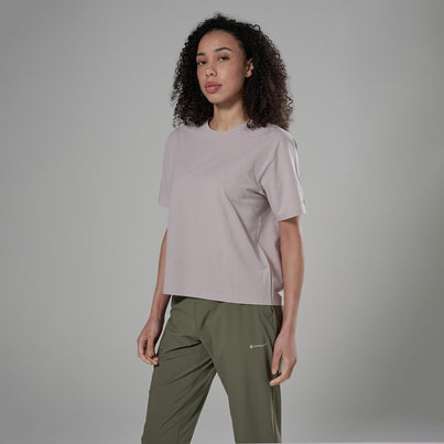 Oyster Montane Women's Alhena Merino Blend T-Shirt Front
