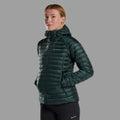Deep Forest Montane Women's Anti-Freeze Lite Hooded Down Jacket Model 3