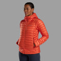 Tigerlily Montane Women's Anti-Freeze Lite Hooded Down Jacket Model 3