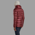 Sumac Montane Women's Anti-Freeze XT Hooded Down Jacket Model Back