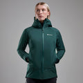 Deep Forest Montane Women's Cetus Lite Waterproof Jacket Model 3