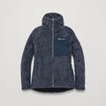 Dark Sky Montane Women's Caldus XT 2.0 Hooded Fleece Jacket Front FCXTHDAS