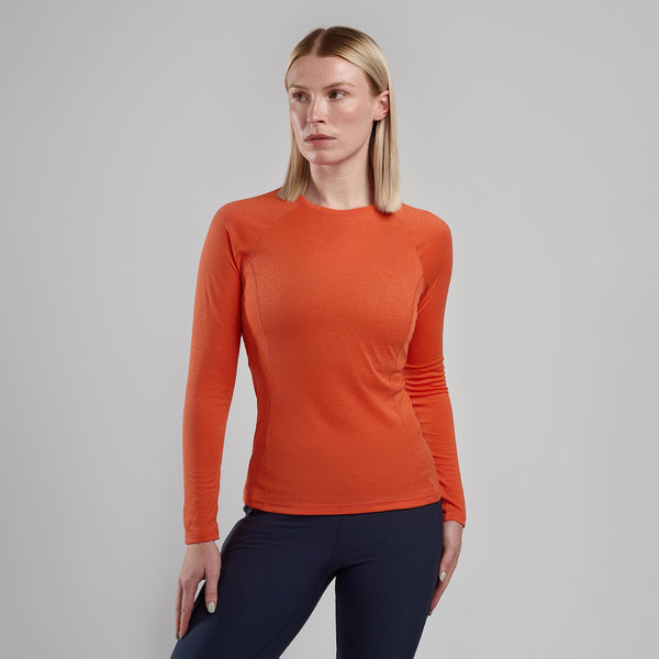 Haglöfs Womens Mirre Hooded Fleece Jacket (Flame Orange) | Sportpursui