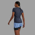 Eclipse Blue Montane Women's Dart Nano T-Shirt Model Back