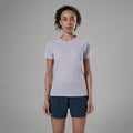 Lilac Haze Montane Women's Dart Nano T-Shirt Model Front