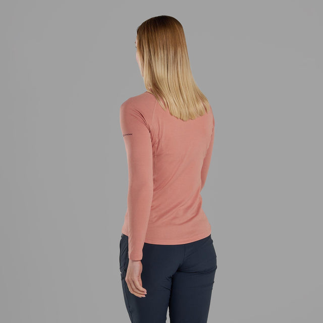 Montane Damen Dart Zip Neck T-Shirt - AW26