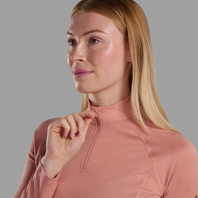 Montane Women's Dart Zip Neck T-Shirt