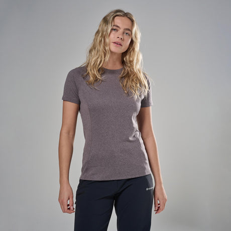 Dusk Montane Women's Dart T-Shirt Front FDTTSDUS