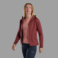 Sumac Montane Women's Fury Hooded Fleece Jacket Model 3