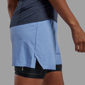 Cornflower Montane Women's Jetstream 6" Trail Running Shorts Model 3