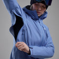 Cornflower Montane Women's Niveus Lite Waterproof Jacket Model 5