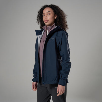 Eclipse Blue Montane Women's Norste XT Waterproof Jacket Front