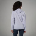 Lilac Haze Montane Women's Protium CP Hooded Fleece Jacket Model Back