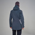 Dark Sky Montane Women's Phase Waterproof Jacket Model Back FPHJKDAS