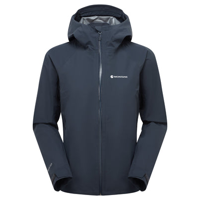 Eclipse Blue Montane Women's Phase Lite Waterproof Jacket Front