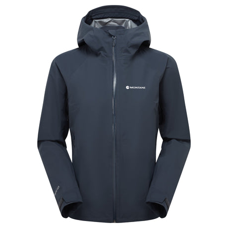 Eclipse Blue Montane Women's Phase Lite Waterproof Jacket Front
