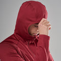 Dark Maple Montane Women's Protium Hooded Fleece Jacket Model 7 FPRHODAM