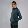 Deep Forest Montane Women's Protium Hooded Fleece Jacket Model 3