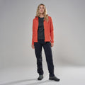 Lava Montane Women's Protium Hooded Fleece Jacket Model 3 FPRHOLAV