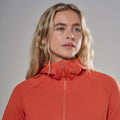 Lava Montane Women's Protium Hooded Fleece Jacket Model 4 FPRHOLAV