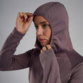 Moonscape Montane Women's Protium Hooded Fleece Jacket Model 4