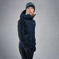 Eclipse Blue Montane Women's Phase XPD Waterproof Jacket Model 3