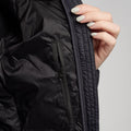 Black Montane Women's Respond Hooded Insulated Jacket Model 6