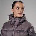 Dusk Montane Women's Thaw Hooded Down Jacket Model 4 FTHAHDUS