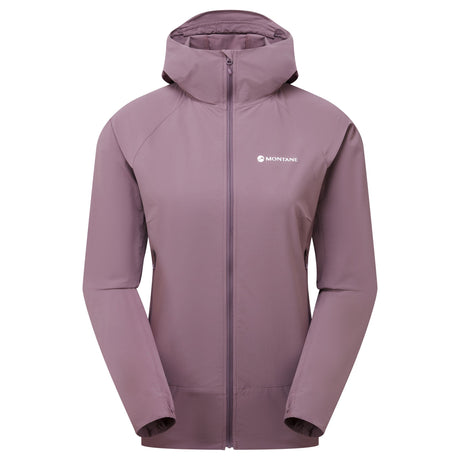 Moonscape Montane Women's Tenacity Nano Hooded Softshell Jacket Front