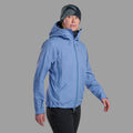 Cornflower Montane Women's Torren Waterproof Jacket Model Front