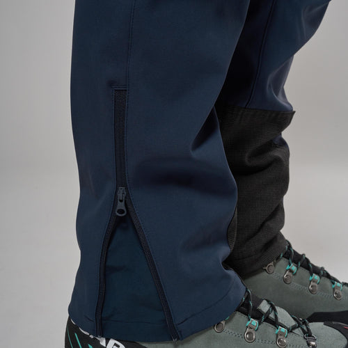 Eclipse Blue Montane Women's Tenacity XT Softshell Pants Model 7 FTXPRECL