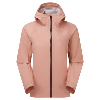 Pink Clay Montane Women's Vortic Waterproof Jacket Front