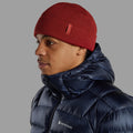 Dark Maple Montane Brew Beanie Hat Model Front