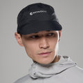Black Montane Cetus Waterproof Cap Model Front