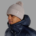 Oyster Montane Nev Beanie Hat Model Front