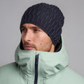 Eclipse Blue Montane Windjammer Halo Beanie Hat Model Front