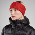 Saffron Red Montane Windjammer Headband Model Front