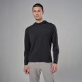 Black Montane Men's Alhena Merino Blend Hoodie Model Front