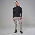 Black Montane Men's Alhena Merino Blend Hoodie Model 1