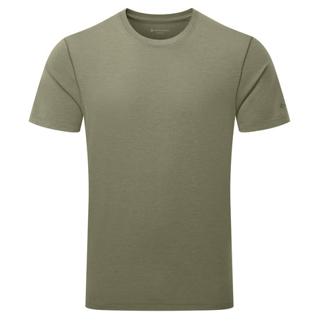 Caper Montane Men's Alhena Merino Blend T-Shirt Front MALTSCAP
